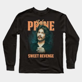 John Prine  Original Aesthetic Tribute 〶 Long Sleeve T-Shirt